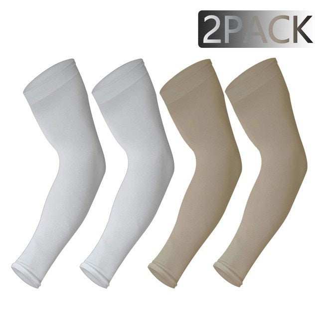 4Pairs Unisex Arm Sleeves Cover UV Sun Protection Men Sleeve