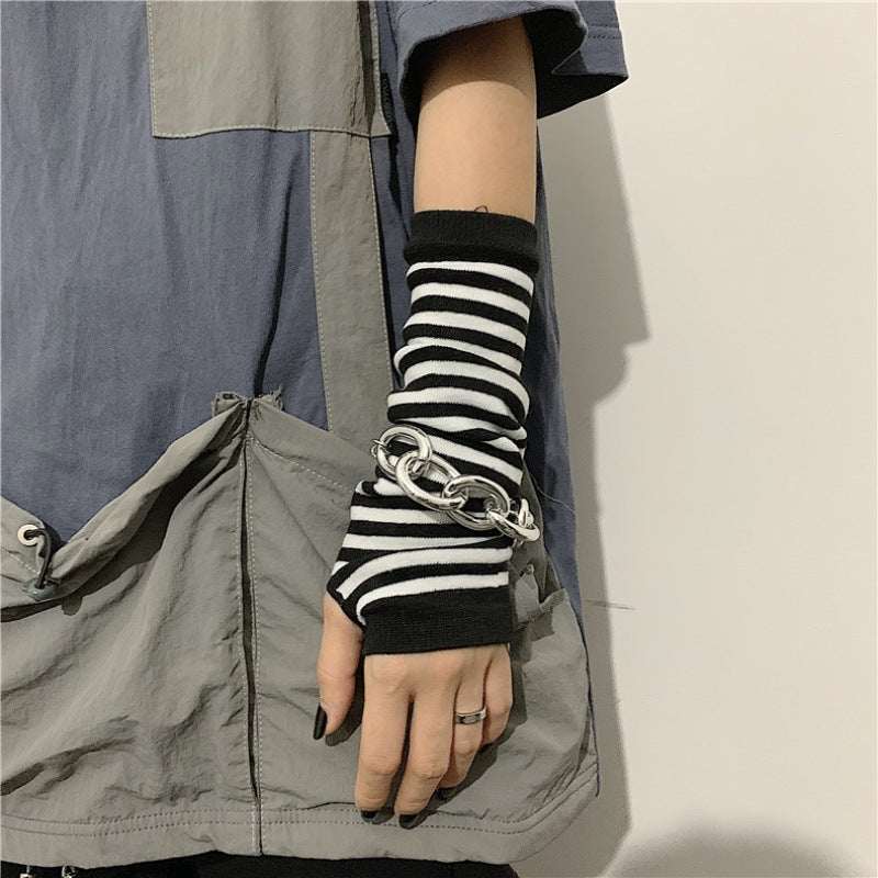 Sleeves Street Sun Protection Arm Guards Finger All-match Gloves