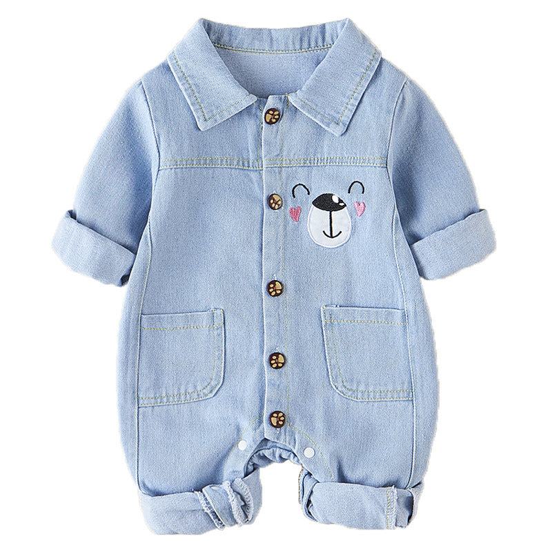 Spring And Autumn Denim Going Out Jumpsuits