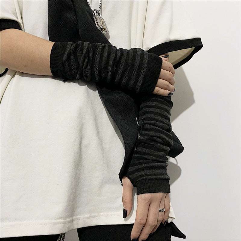 Sleeves Street Sun Protection Arm Guards Finger All-match Gloves