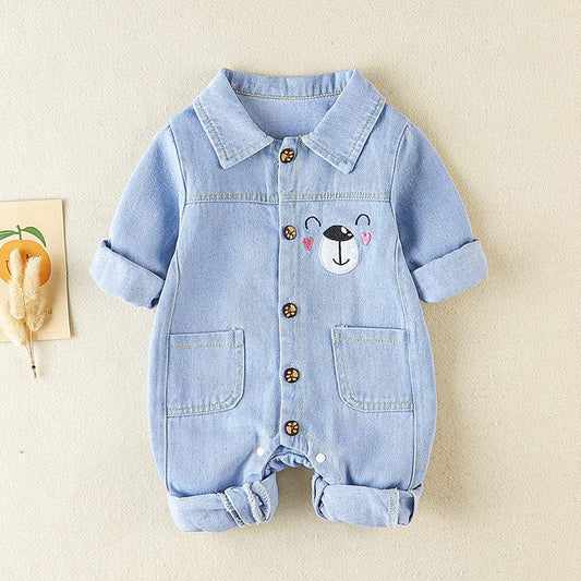 Spring And Autumn Denim Going Out Jumpsuits